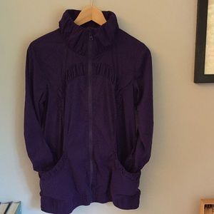 Lululemon Back to Class jacket lolo purple